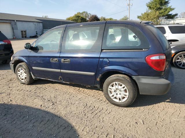 DODGE CARAVAN SE 2006 blue  gas 1D4GP25B26B503111 photo #3