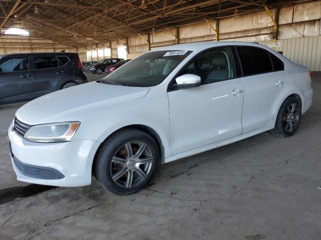 VOLKSWAGEN JETTA SE 2014 white  gas 3VWD17AJ3EM309767 photo #1