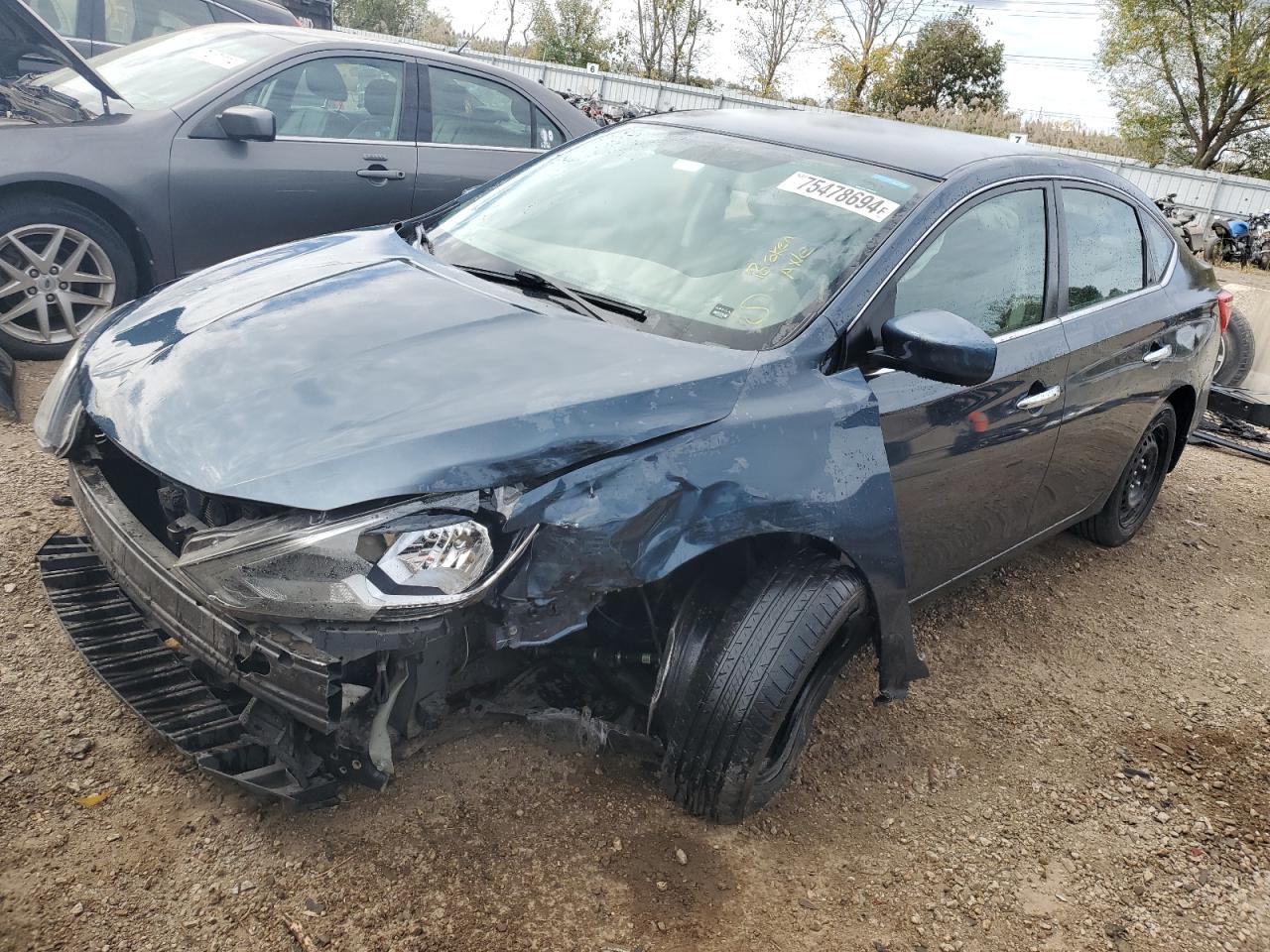 Lot #2928606705 2017 NISSAN SENTRA S