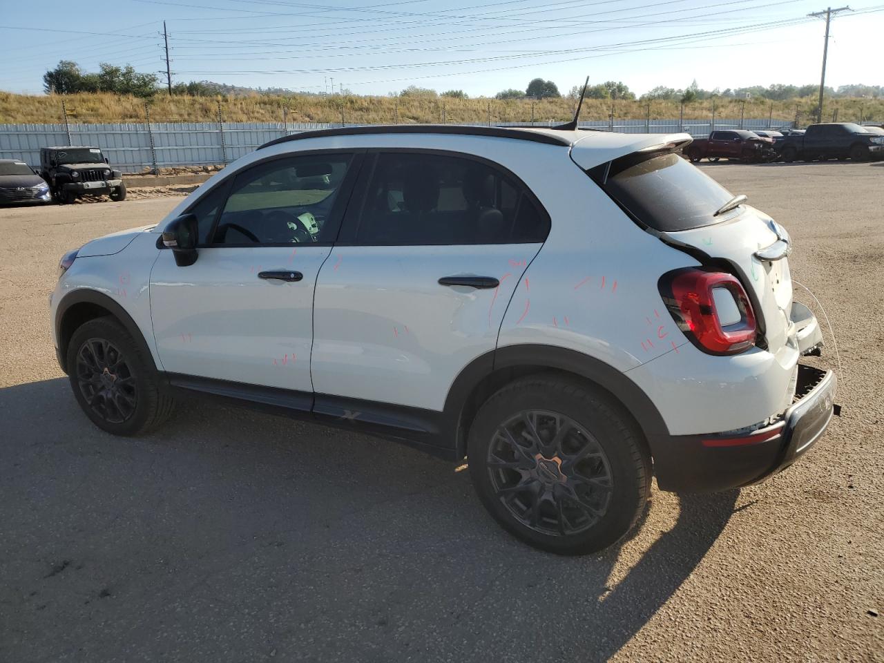 Lot #2928867652 2019 FIAT 500X TREKK