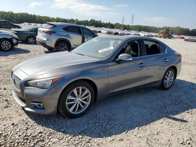 INFINITI Q50 PREMIU 2016 gray  gas JN1EV7AP2GM302519 photo #1