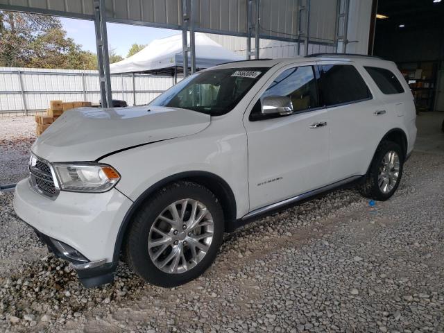 DODGE DURANGO CI 2015 white 4dr spor flexible fuel 1C4RDJEGXFC954043 photo #1