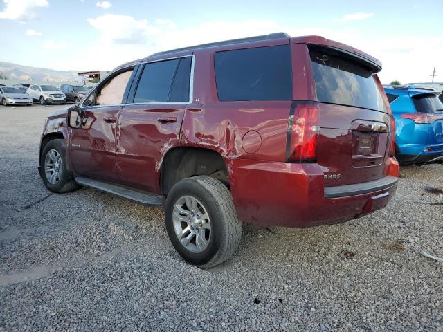 CHEVROLET TAHOE K150 2020 red  gas 1GNSKBKC4LR268689 photo #3