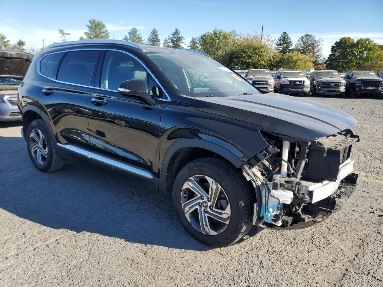 Lot #2986908821 2021 HYUNDAI SANTA FE S