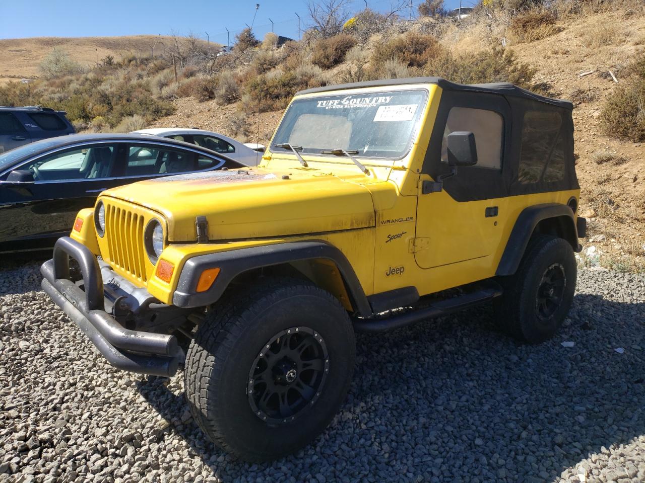 Lot #2992088146 2002 JEEP WRANGLER /