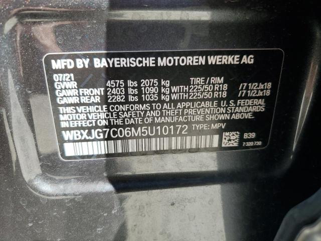 VIN WBXJG7C06M5U10172 2021 BMW X1, Sdrive28I no.13