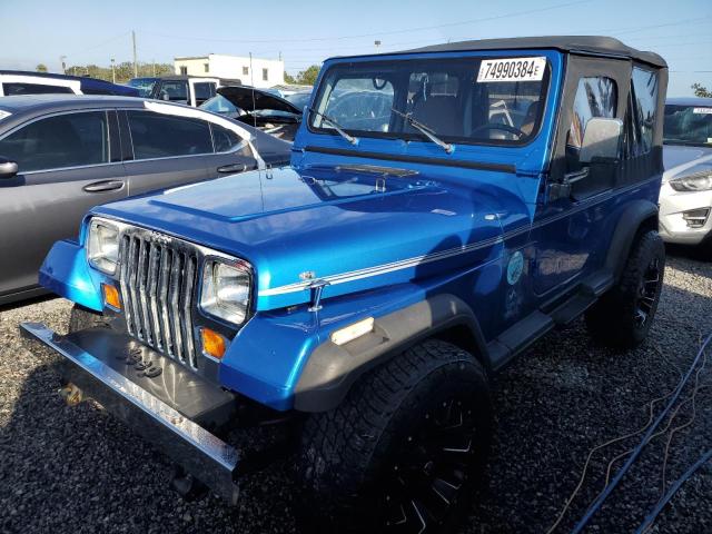 Vin: 2j4fy19p6nj559597, lot: 74990384, jeep wrangler s 19921