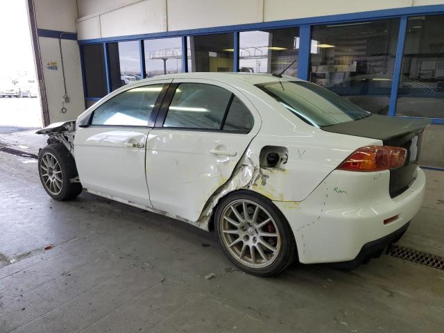 MITSUBISHI LANCER EVO 2015 white  gas JA32W8FV6FU026644 photo #3