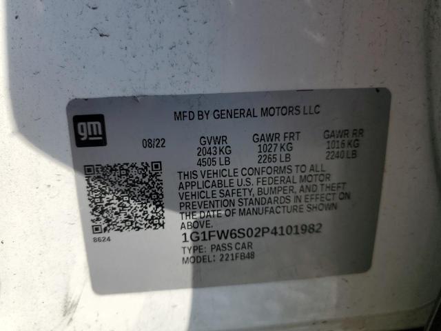 2023 CHEVROLET BOLT EV 1L - 1G1FW6S02P4101982