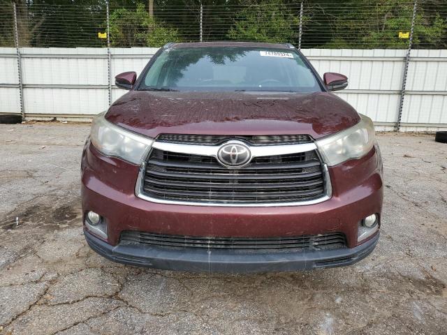 VIN 5TDYKRFH8FS069491 2015 Toyota Highlander, Limited no.5