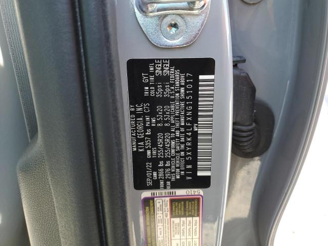 2022 KIA SORENTO SX - 5XYRK4LFXNG151017