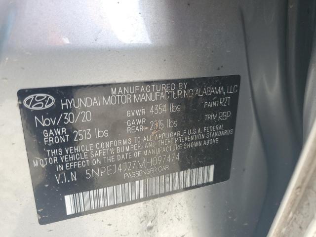 2021 HYUNDAI SONATA SEL - 5NPEJ4J27MH097474