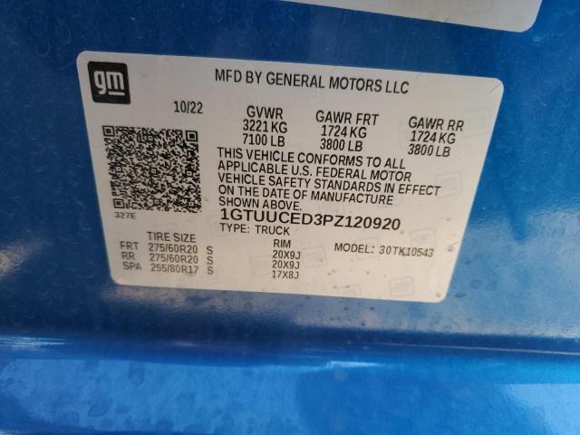2023 GMC SIERRA K15 - 1GTUUCED3PZ120920