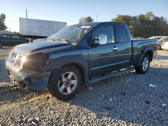 NISSAN TITAN XE 2004 blue  gas 1N6AA06A34N548775 photo #1