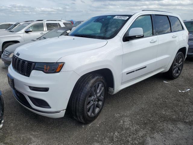 JEEP GRAND CHER 2018 white  flexible fuel 1C4RJFCG5JC236692 photo #1