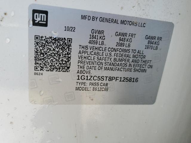 VIN 1G1ZC5ST8PF125816 2023 Chevrolet Malibu, LS no.12