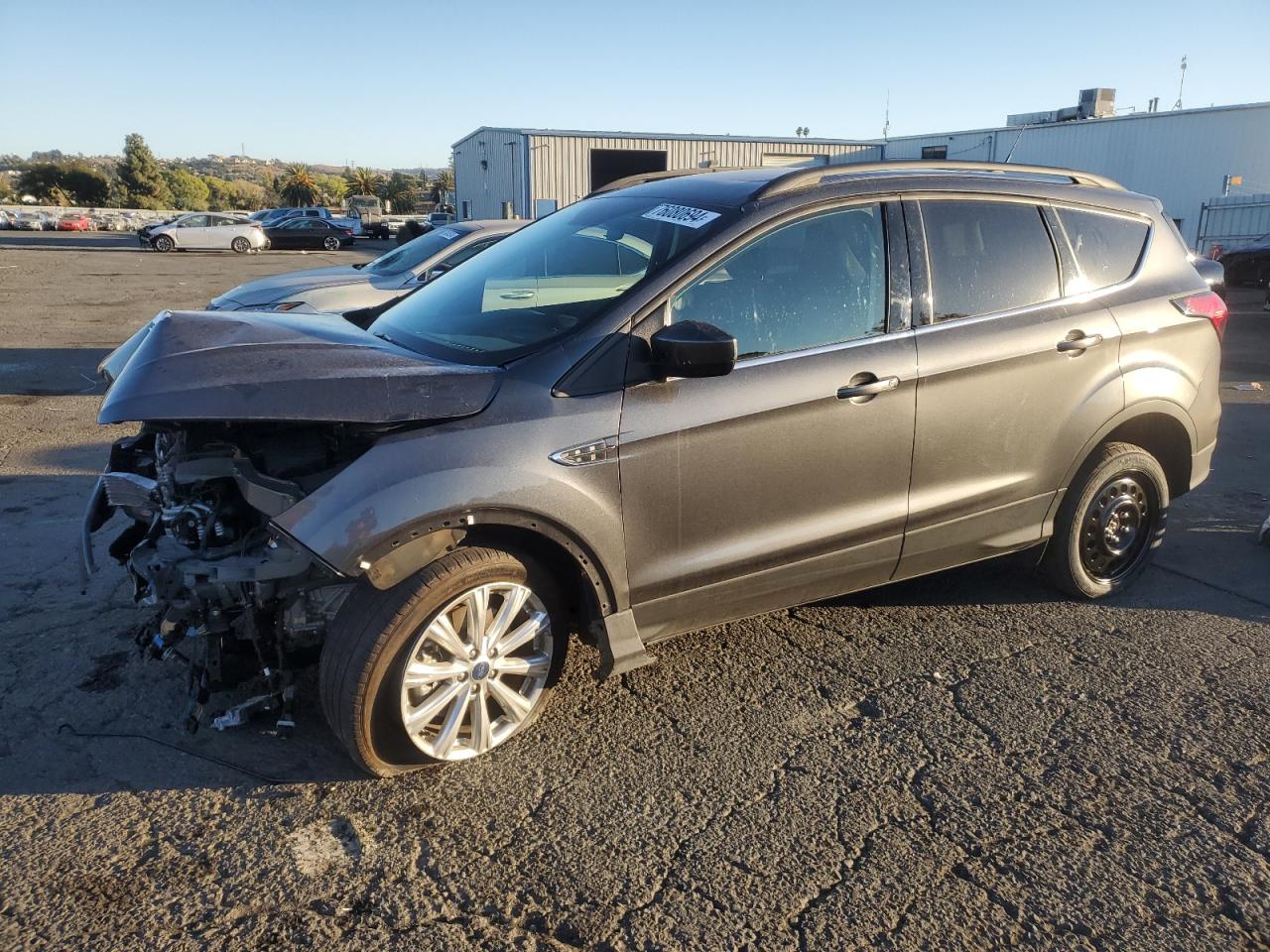 FORD ESCAPE SEL 2019 gray  gas 1FMCU9HD5KUB06089 photo #1