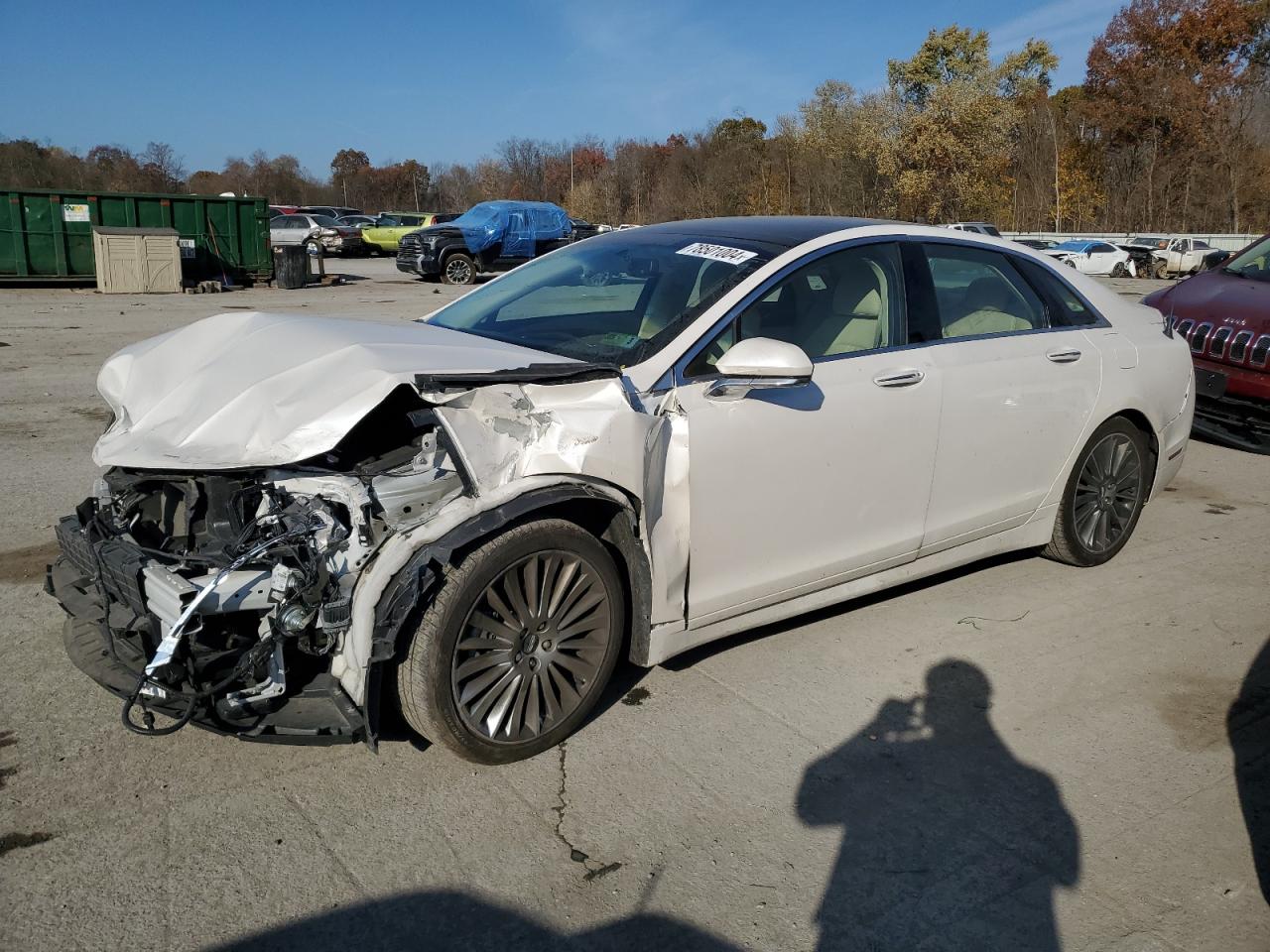 Lot #3029573184 2014 LINCOLN MKZ