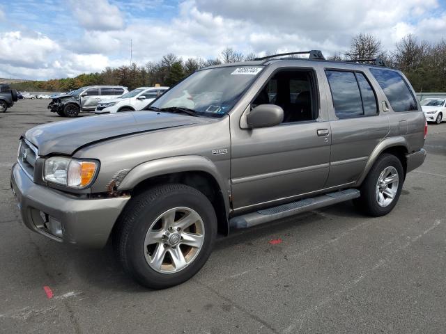 NISSAN PATHFINDER 2004 gray  gas JN8DR09Y34W913634 photo #1