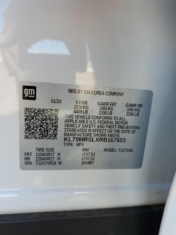 2024 CHEVROLET TRAILBLAZE - KL79MRSLXRB167603