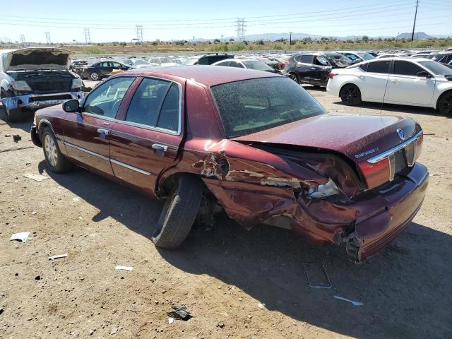 MERCURY GRAND MARQ 2005 maroon  gas 2MHHM75W65X629852 photo #3