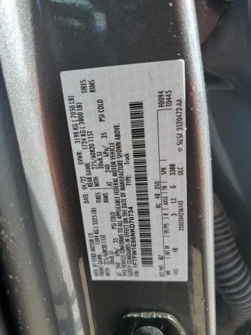 2022 FORD F150 - 1FTFW1E86NKD70734