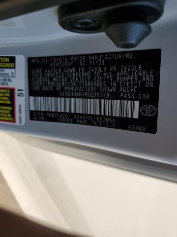 2024 TOYOTA CAMRY LE - 4T1C11AK4RU215379
