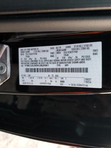 2019 FORD ESCAPE TIT - 1FMCU0J95KUB20561