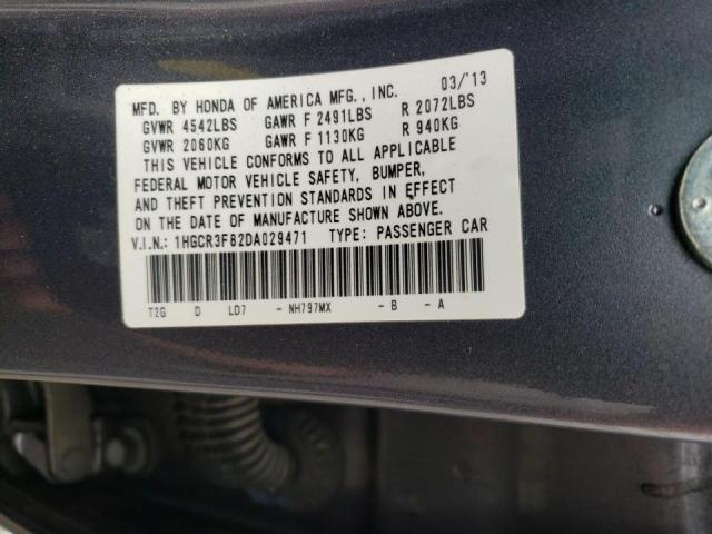 VIN 1HGCR3F82DA029471 2013 Honda Accord, Exl no.13