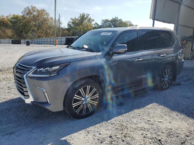 LEXUS LX 570 2020 gray  gas JTJFY7AX2L4316632 photo #1