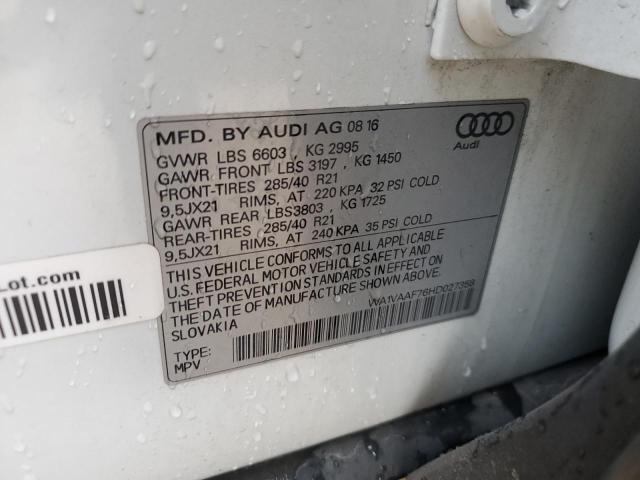 2017 AUDI Q7 PRESTIG - WA1VAAF76HD027358