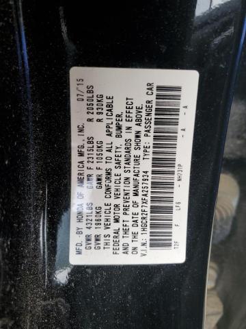 2015 HONDA ACCORD EX - 1HGCR2F7XFA257934