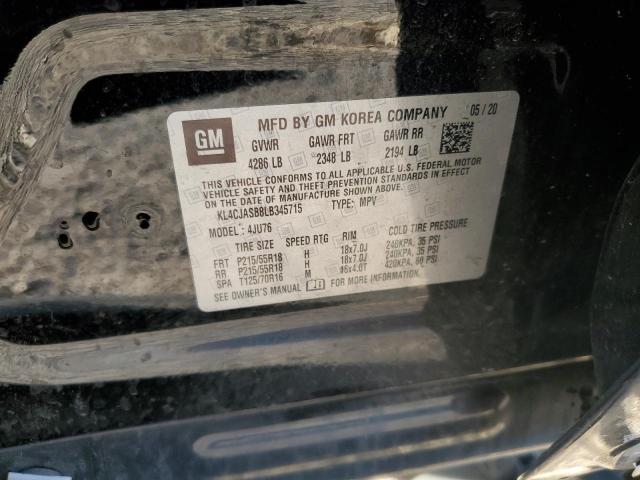 VIN KL4CJASB8LB345715 2020 Buick Encore, Preferred no.12