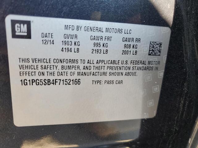 2015 CHEVROLET CRUZE LTZ - 1G1PG5SB4F7152166