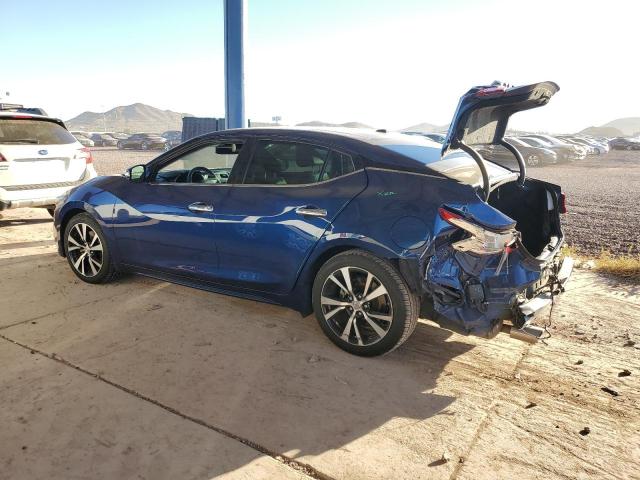 NISSAN MAXIMA 3.5 2018 blue  gas 1N4AA6AP3JC396088 photo #3