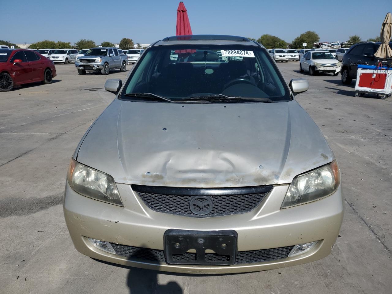 Lot #2945490122 2003 MAZDA PROTEGE DX