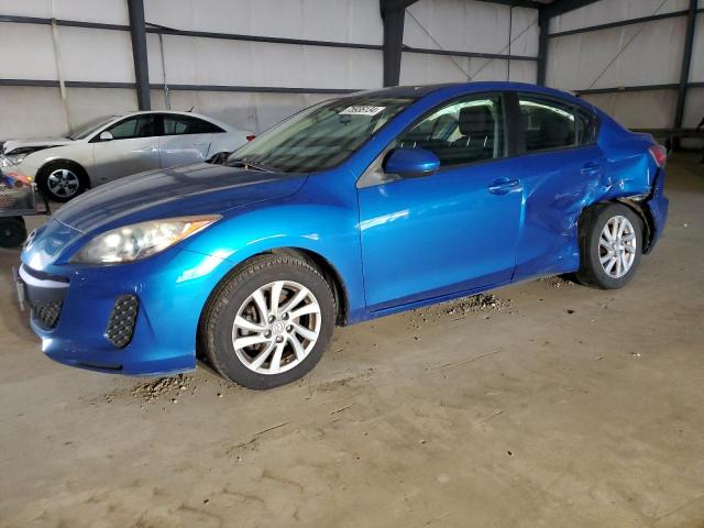 MAZDA 3 I 2012 blue  gas JM1BL1V87C1676013 photo #1