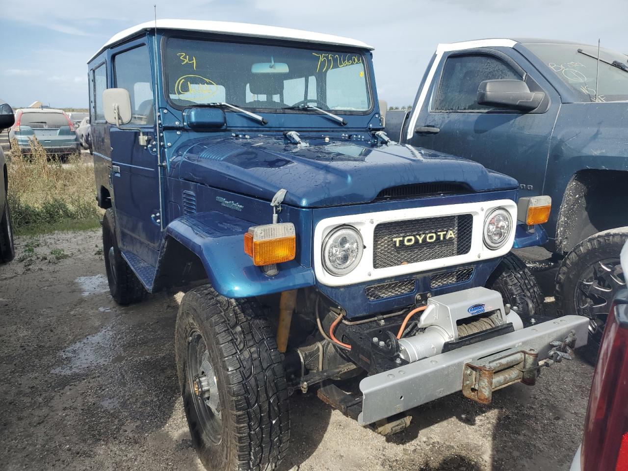 Lot #2943320812 1984 TOYOTA LANDCRUSER