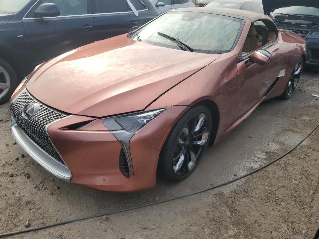 LEXUS LC 500 2024 brown  gas JTHMPAAY4RA110109 photo #1