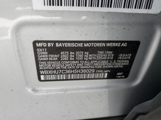 VIN WBXHU7C36H5H36029 2017 BMW X1, Sdrive28I no.14