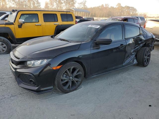 HONDA CIVIC SPOR 2017 black  gas SHHFK7H49HU225520 photo #1