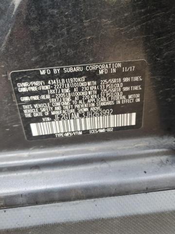 2018 SUBARU CROSSTREK - JF2GTAMC3JH263992