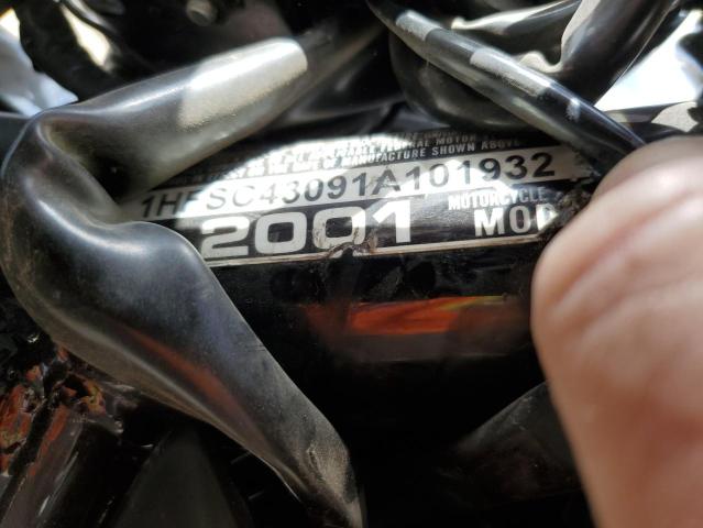 2001 HONDA VT1100 C2 1HFSC43091A101932