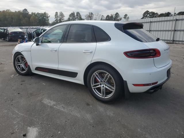 PORSCHE MACAN TURB 2015 white  gas WP1AF2A50FLB96939 photo #3