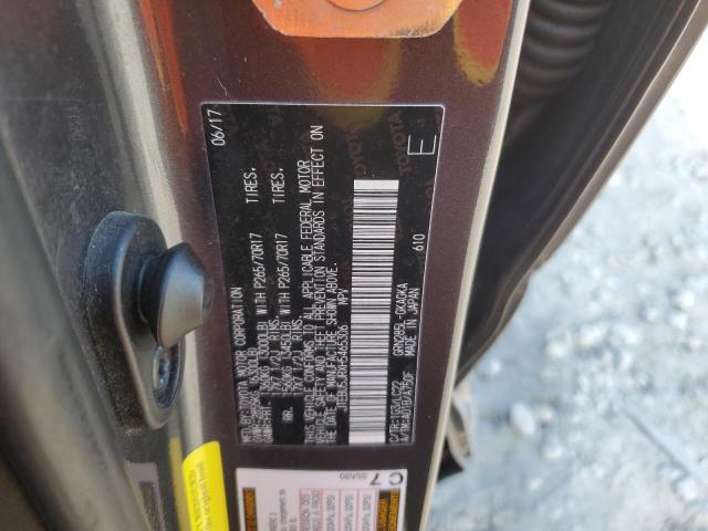 2017 TOYOTA 4RUNNER SR - JTEBU5JRXH5465306