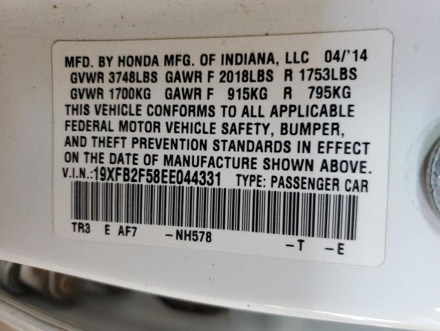 VIN 19XFB2F58EE044331 2014 Honda Civic, LX no.12