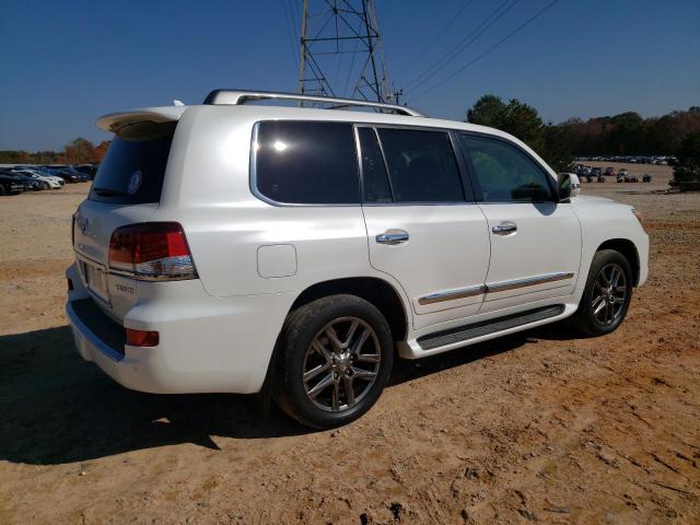 LEXUS LX 570 2014 white 4dr spor gas JTJHY7AX7E4132542 photo #4