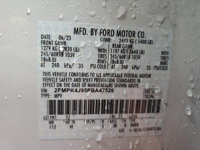 2023 FORD EDGE SEL - 2FMPK4J95PBA47526