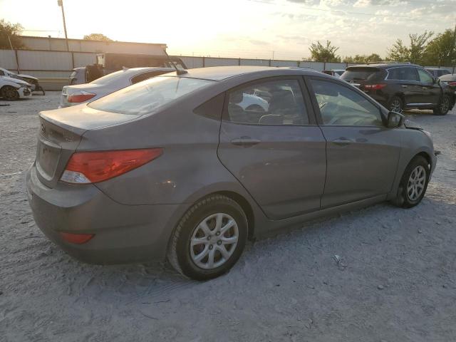 HYUNDAI ACCENT GLS 2014 gray  gas KMHCT4AE5EU642618 photo #4