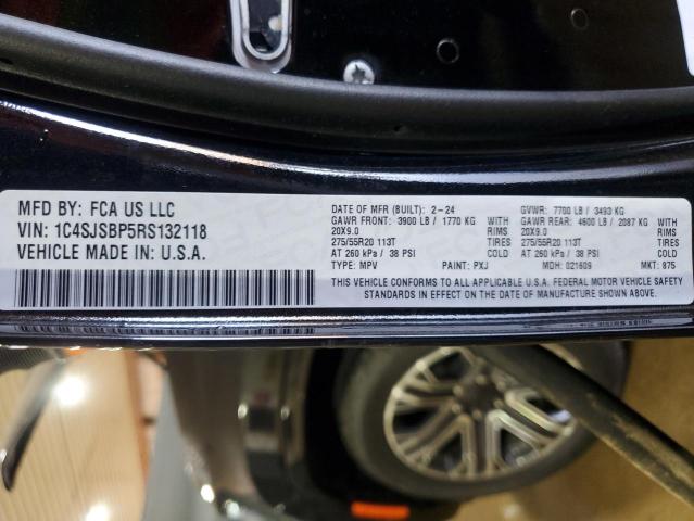 2024 JEEP WAGONEER L - 1C4SJSBP5RS132118
